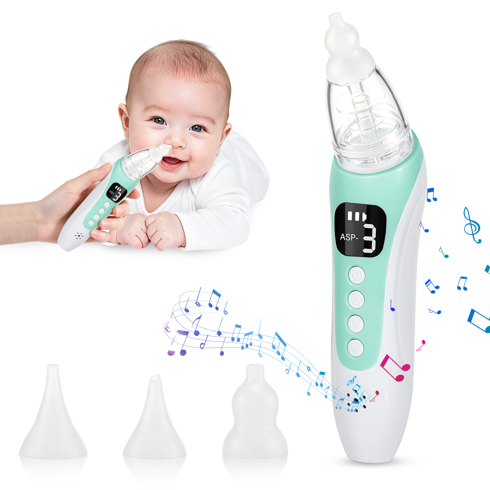 Nasal Aspirator - Aspirador Nasal Elétrico para Bebê Limpador