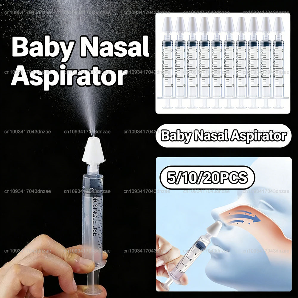 Nasal Aspirator - Seringa Aspiradora Nasal para Bebês, Limpador
