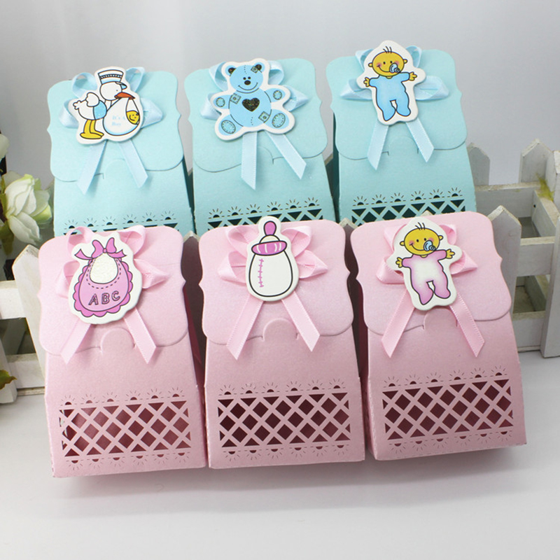 Zwitsal Baby Products - Baby Bottle Candy Box com Bow