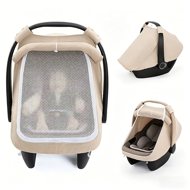 Infant Car Seat Cover - Capas de Assento para Bebês, Capa