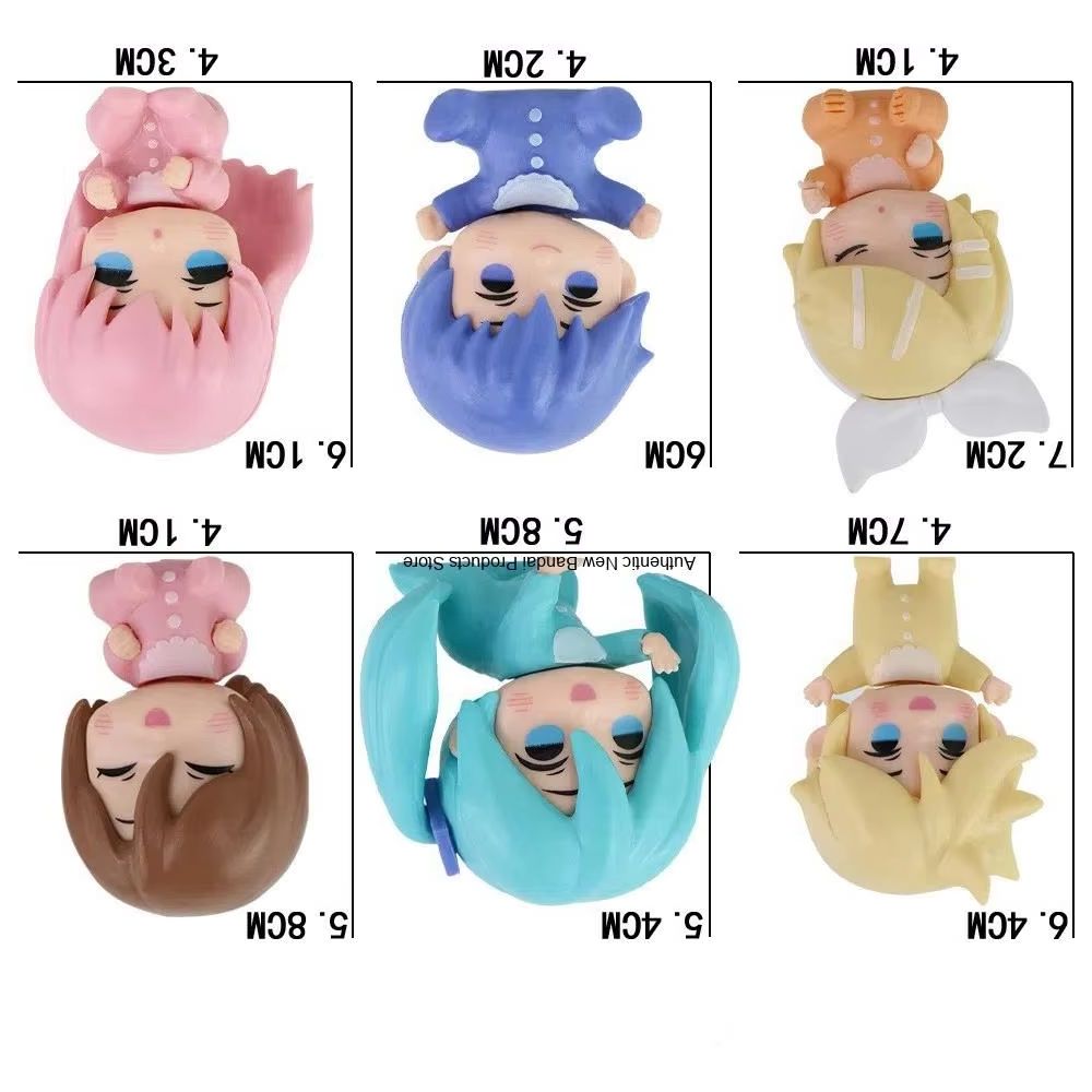 Baby Q Products - Conjunto com 6 peças de Figuras