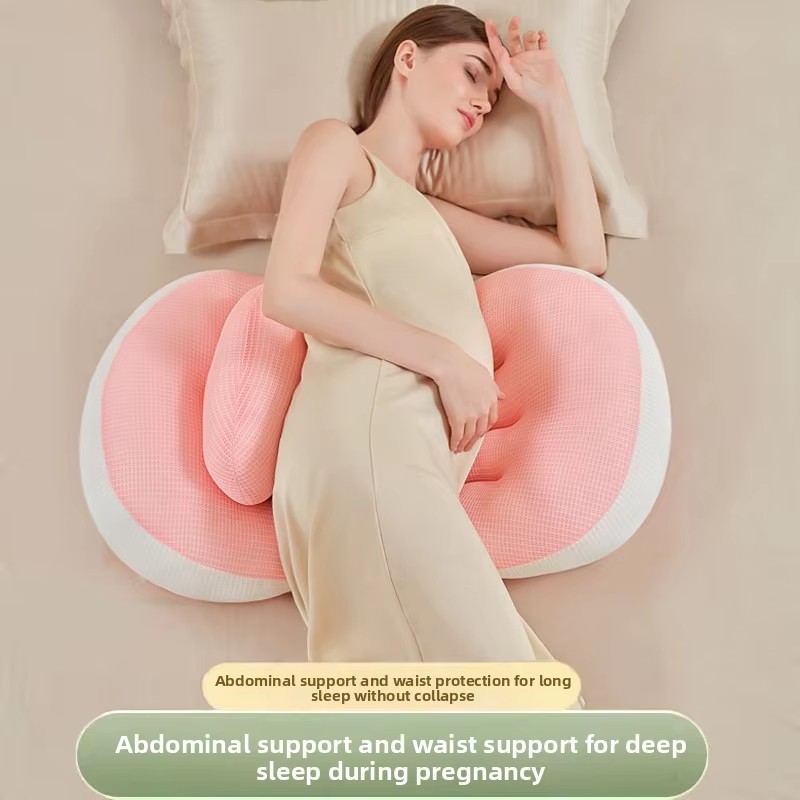 Nursing Pillow Breastfeeding - Travesseiro para grávidas, proteção de cintura,