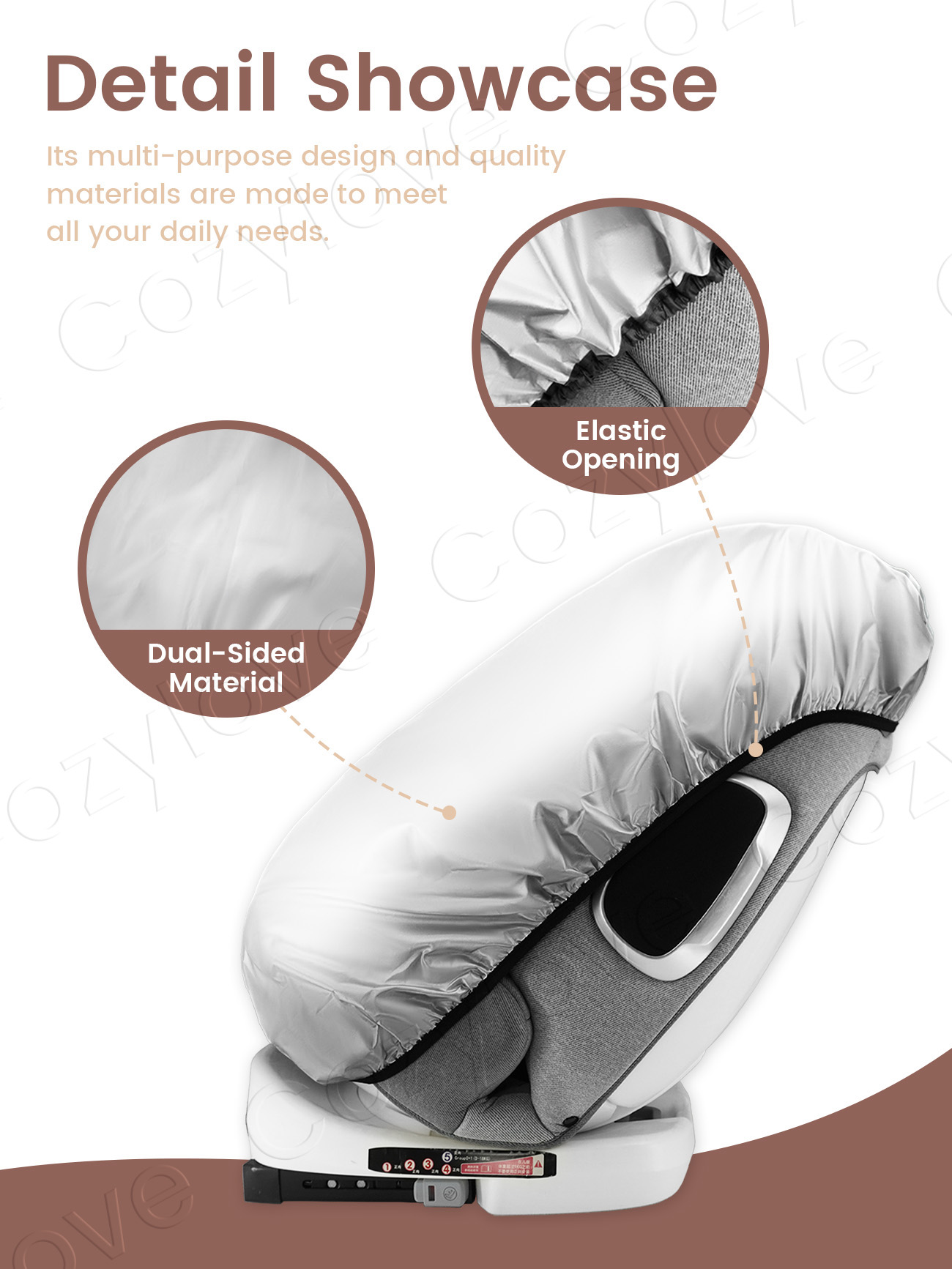 Guarda-sol universal para asse - Infant Car Seat Cover avaliação e preço