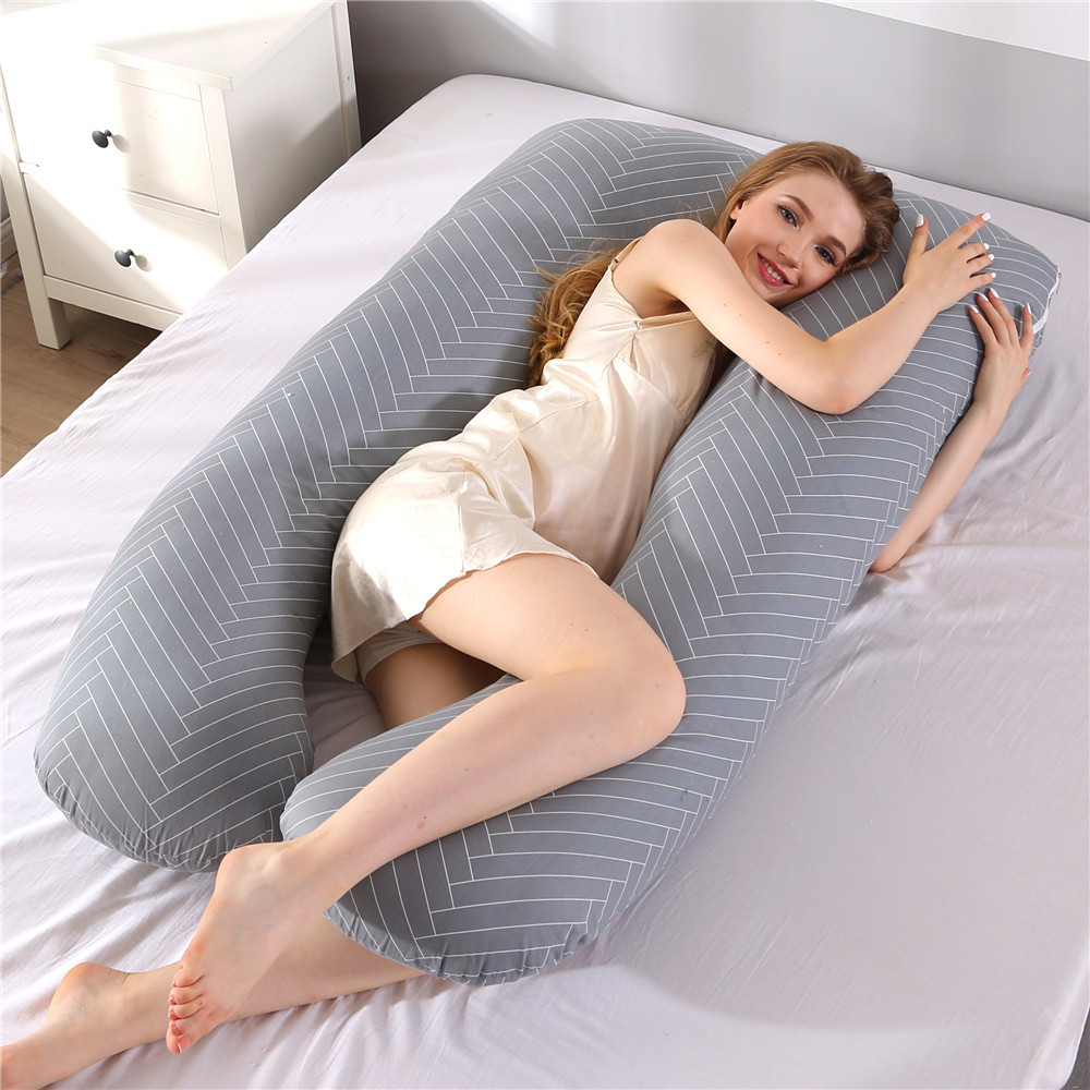 Travesseiro de gravidez 130*70 - Nursing Pillow Breastfeeding avaliação e preço