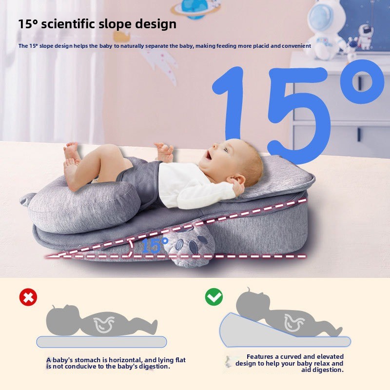 Almofada Antivómito para Bebês - Nursing Pillow Breastfeeding avaliação e preço