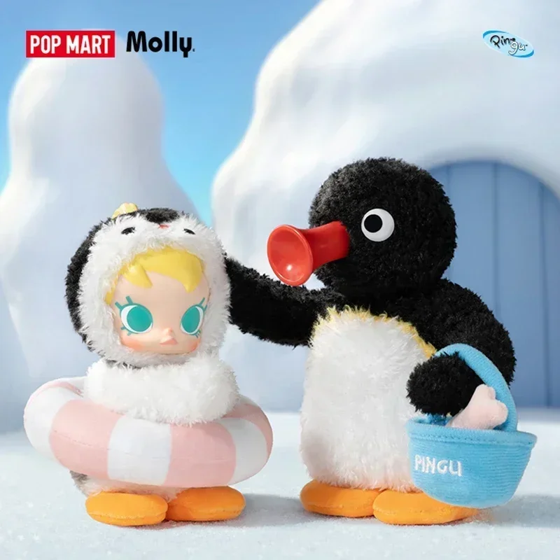 POP MART Baby Molly X Pingu Ha - Baby Products Toys avaliação e preço